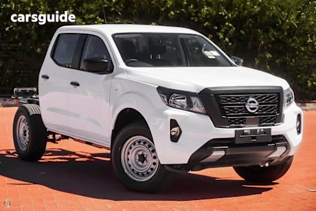 White 2024 Nissan Navara Dual Cab Chassis SL (4X4)