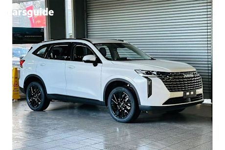 White 2025 GWM Haval H6 Wagon Lux Hybrid