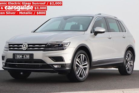 Silver 2020 Volkswagen Tiguan Wagon 162 TSI Highline