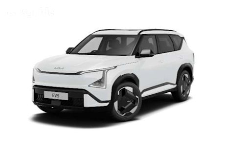 White 2024 Kia EV5 SUV AIR STANDARD RANGE F