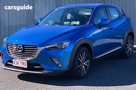 Blue 2018 Mazda CX-3 Wagon Akari (awd)