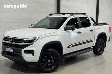 White 2025 Volkswagen Amarok Dual Cab Utility Panamericana TDI600 4Motion
