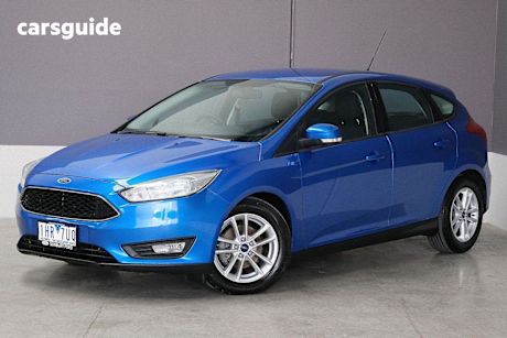 Blue 2016 Ford Focus Hatch TREND F