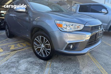 Grey 2017 Mitsubishi ASX Wagon LS (2WD)