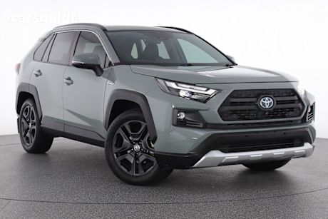 Green 2022 Toyota RAV4 SUV EDGE 4X4