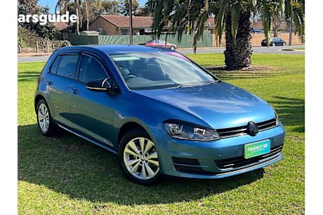 Blue 2015 Volkswagen Golf Hatchback 90 Tsi Comfortline