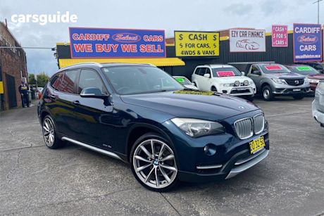 Blue 2013 BMW X1 Wagon Sdrive 18D Xline