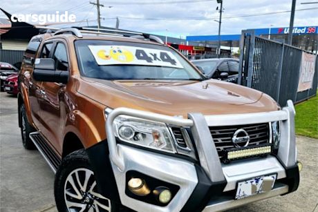Gold 2015 Nissan Navara Dual Cab Utility ST-X (4X4)