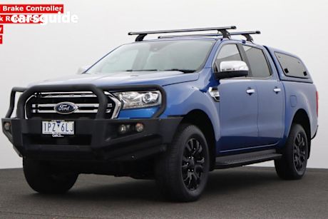 Blue 2019 Ford Ranger Double Cab Pick Up XLT 3.2 (4X4)