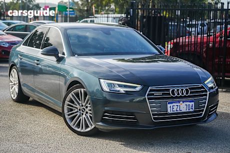 Grey 2016 Audi A4 Sedan 2.0 TDI Quattro S Tronic Sport