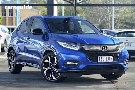 Blue 2018 Honda HR-V Wagon RS