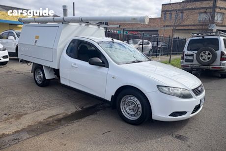 White 2010 Ford Falcon Cab Chassis (LPG)