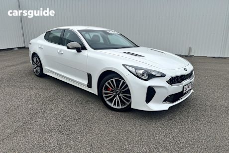 White 2020 Kia Stinger Sedan 330S (aeb)