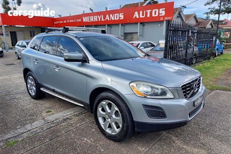 Silver 2010 Volvo XC60 Wagon D5 2.4