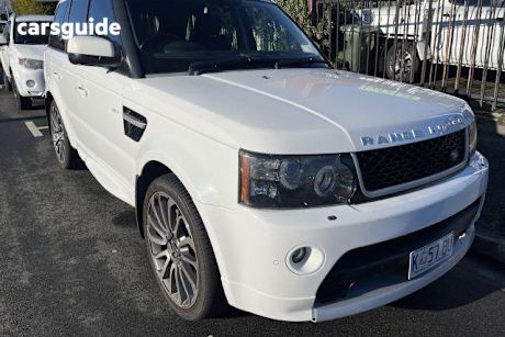 White 2012 Land Rover Range Rover SUV