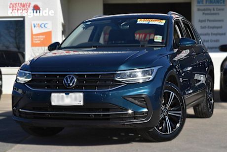 Blue 2023 Volkswagen Tiguan Wagon 110TSI Life