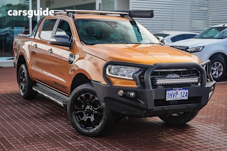 Gold 2020 Ford Ranger Double Cab Pick Up Wildtrak 2.0 (4X4)