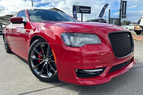 Red 2016 Chrysler 300 Sedan SRT Hyperblack