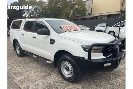 White 2020 Ford Ranger Double Cab Chassis XL 2.2 HI-Rider (4X2)