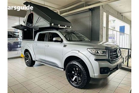 Silver 2025 GWM Cannon Dual Cab Utility Ultra (4X4)