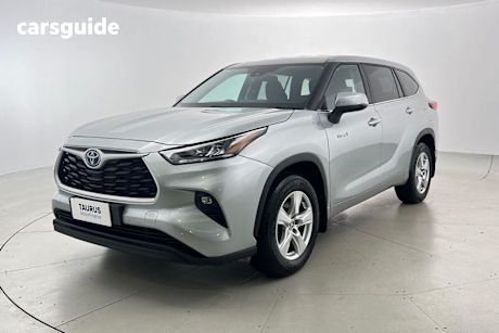 Silver 2023 Toyota Kluger Wagon GX Hybrid AWD