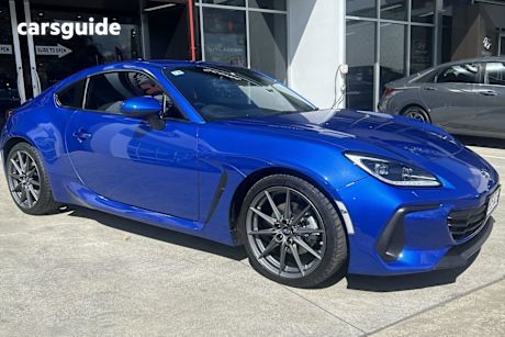 Blue 2022 Subaru BRZ Coupe S