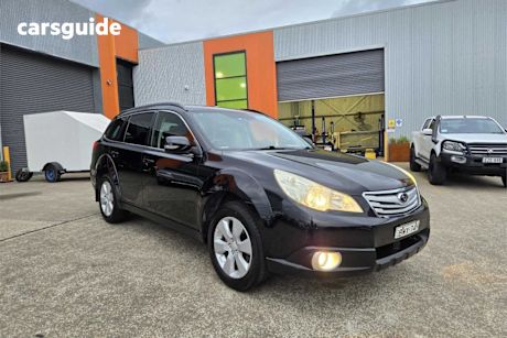 Black 2009 Subaru Outback Wagon 2.5I