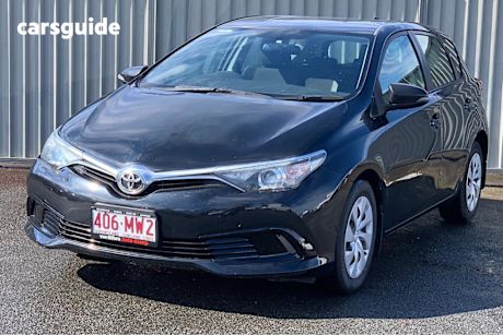 Black 2016 Toyota Corolla Hatchback Ascent