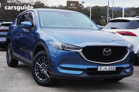 Blue 2020 Mazda CX-5 Wagon Maxx Sport (4X2)