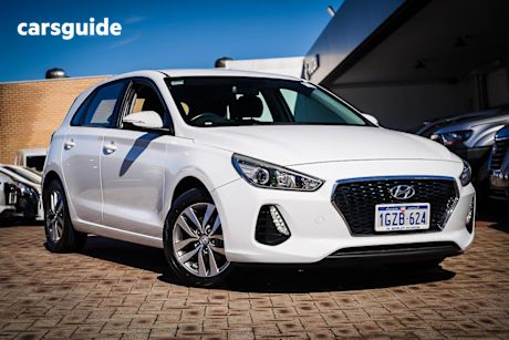 White 2020 Hyundai I30 Hatchback Active