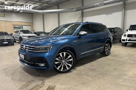 Blue 2018 Volkswagen Tiguan Wagon Allspace 162 TSI Highline