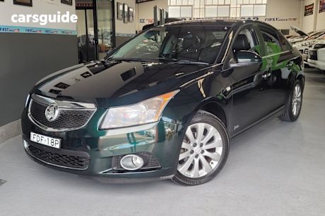 Green 2014 Holden Cruze Sedan Z-Series