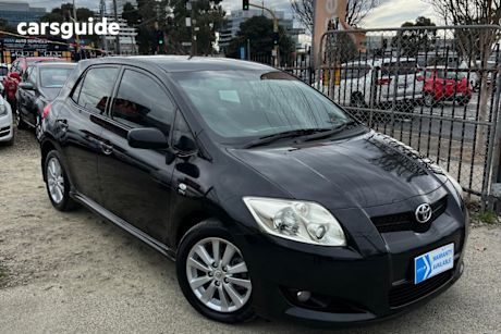 Black 2009 Toyota Corolla Hatchback Levin Sx