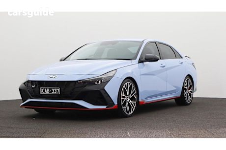 Blue 2022 Hyundai I30 Sedan N PREMIUM F