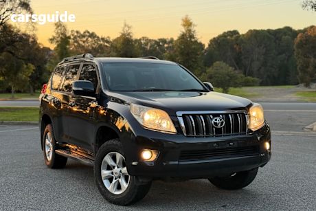 Blue 2009 Toyota Landcruiser Prado Wagon GXL (4X4)