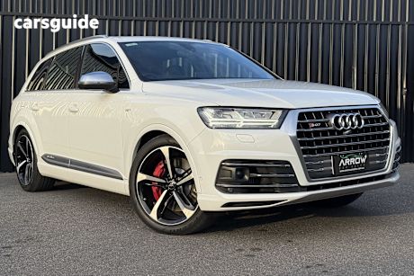 White 2017 Audi SQ7 Wagon 4.0 TDI V8 Quattro