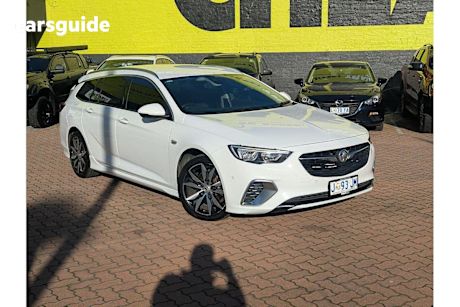 White 2018 Holden Commodore Hatch RS F