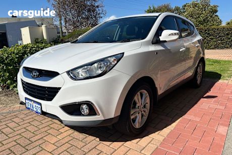 White 2013 Hyundai IX35 Wagon SE (awd)