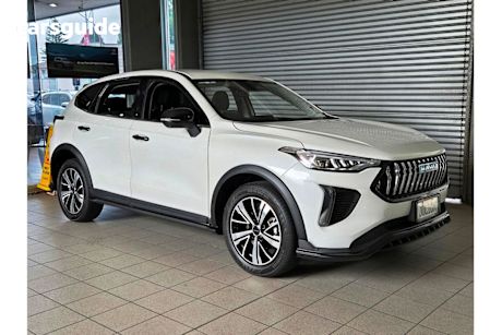 White 2025 GWM Haval Jolion Wagon LUX Hybrid