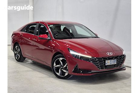 Red 2020 Hyundai I30 Sedan ACTIVE F