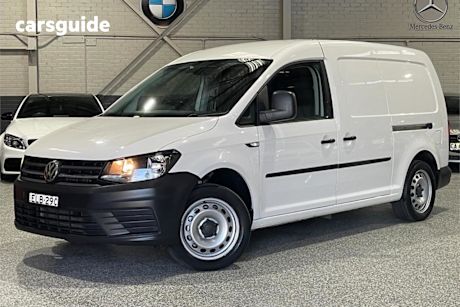 White 2020 Volkswagen Caddy Commercial TSI220