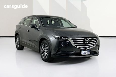 Grey 2019 Mazda CX-9 Wagon Sport (fwd)