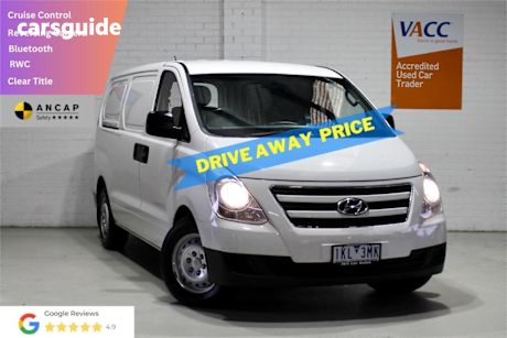 White 2017 Hyundai Iload Van 3S Liftback