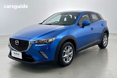 Blue 2015 Mazda CX-3 Wagon Maxx (fwd)