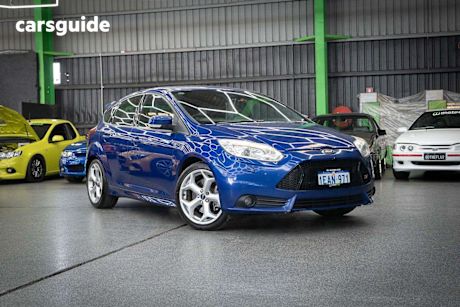Blue 2012 Ford Focus Hatch ST F