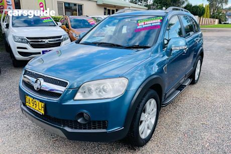 Blue 2007 Holden Captiva Wagon LX (4X4)