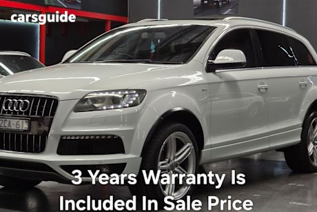 White 2012 Audi Q7 Wagon 3.0 TDI Quattro
