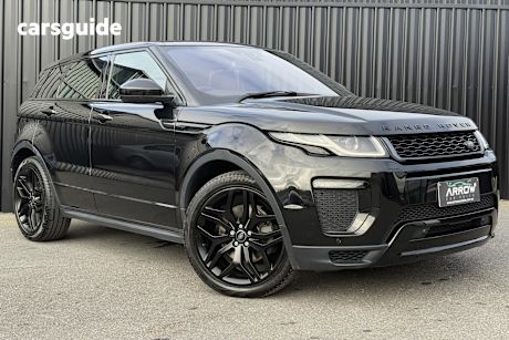 Black 2015 Land Rover Range Rover Evoque Wagon TD4 180 HSE Dynamic
