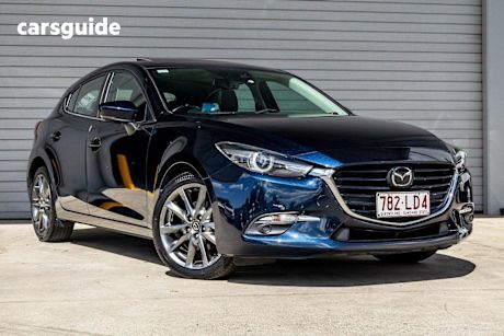 Blue 2017 Mazda Mazda3 Hatch SP25 ASTINA F