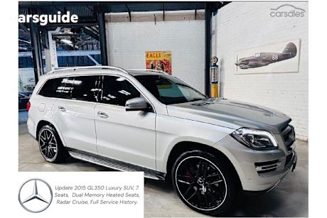 Silver 2015 Mercedes-Benz GL-Class SUV GL350 BLUETEC 4X4